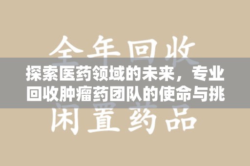 宁德探索医药领域的未来，专业回收肿瘤药团队的使命与挑战